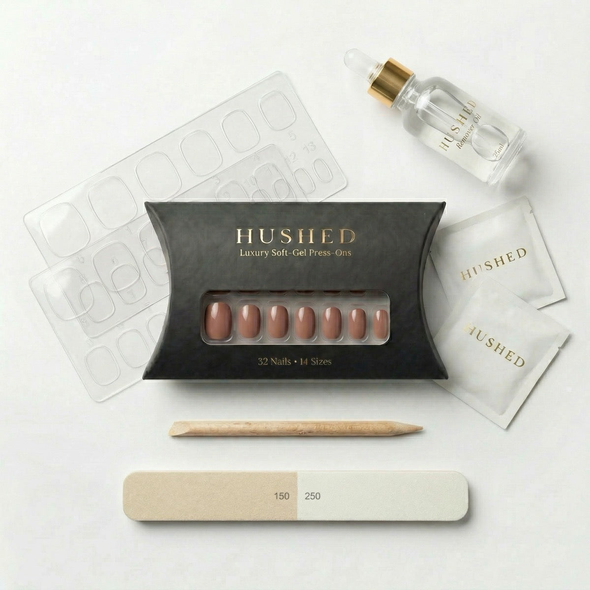 Hushed Full Kit contents.